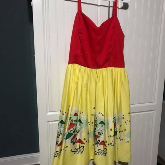 Size 2x Mary Blair Pin Up Couture Audrey Dress NWT - Picture 2 of 5